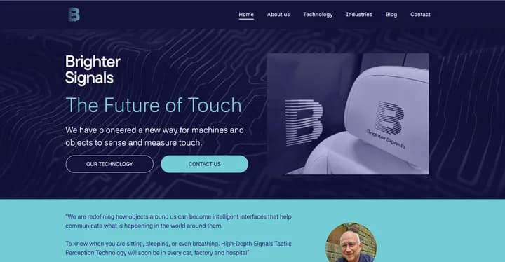 Brighter Signals website