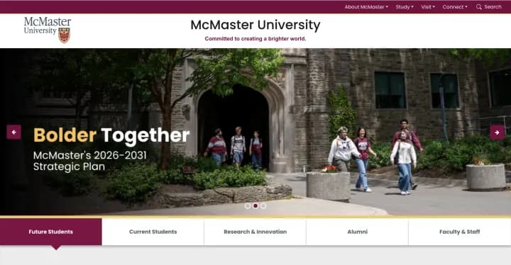 McMaster University website