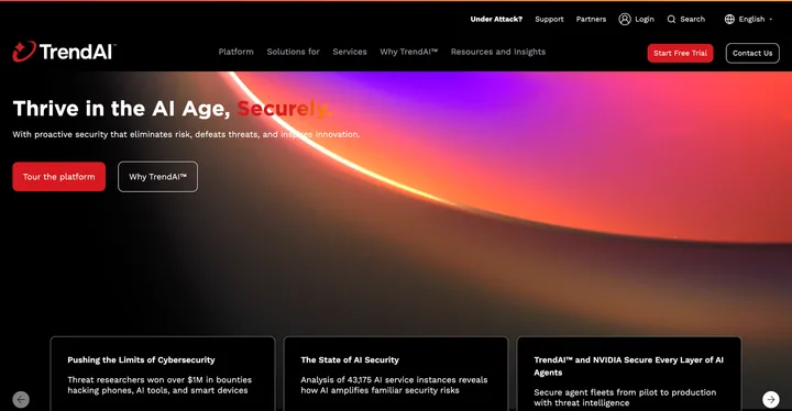 Trend Micro website