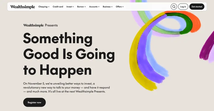Wealthsimple website